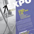 EXPO/CONCERT le 27 Octobre, vernissage à partir de 17h