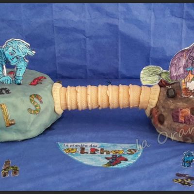 Gâteau Planète des Alphas/ The Planet of Alphas cake