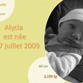 Alycia est née !