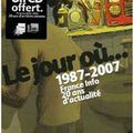 "Le jour où... (1987-2007, France Info 20 ans d'actualité)" - Collectif chez Futuropolis