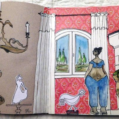 Un matin d'hiver chez Cathy