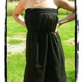 Robe Bustier Noire