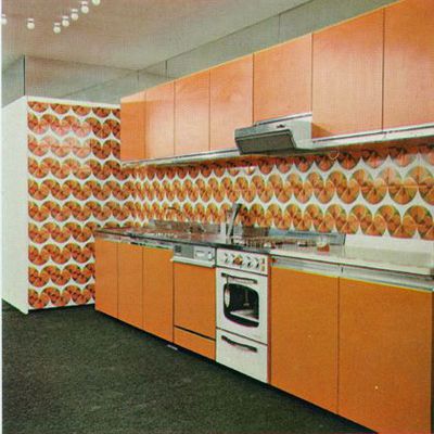 Les cuisines dans les années Seventies