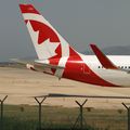 Aéroport: Barcelone (SP) El Prat ( LEBL): Air Canada Rouge: Boeing 767-333/ER: C-FMXC: MSN:25588/606.