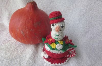 Test crochet - le jardin d'hiver éternel...