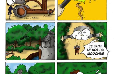 Le siège du donjon, premier essai (Foucarte 3)