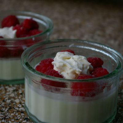 Panna Cotta au lait de coco d'Isa