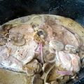 Côtes de veau à la crème et aux champignons