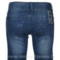 Jean Fashion Slim Délavé Taille Basse