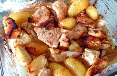 FILETS DE POULET...MARINÉS AU FOUR