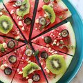 Les pizzas estivales aux fruits