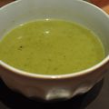 Velouté de courgettes et de brocolis