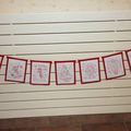 Christmas Stitchery Banner # bannière