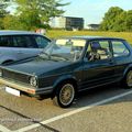 Vw golf 1 GX (Rencard Burger King septembre 2011)