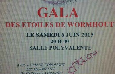 le gala des étoiles le 6 juin a wormhout