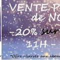 VENTE PRIVEE de NOEL