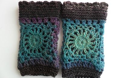 Des mitaines "Lily" au crochet/ Mitones "Lily" a crochet