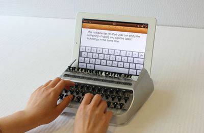 Machine à écrire sur iPad