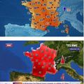 Comparatif erroné des météo des mois de juillet 2002 / 2022