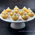 Mignardises au citron pour buffet gourmand