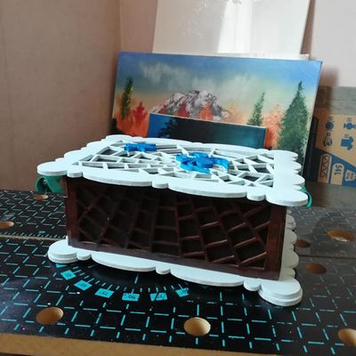 Boîte, style Halloween