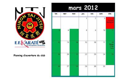 Planning Mars 2012