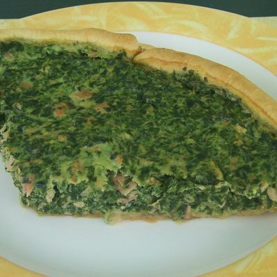 QUICHE THON EPINARDS