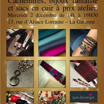 VENTE A LA GARENNE LE MERCREDI 2 DECEMBRE