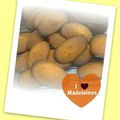 DESSERT : madeleines à l'orange et au miel