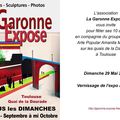 Vernissage La Garonne Expose