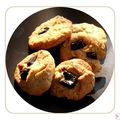 Cookies chocolat Amandes