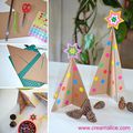 ★ ✄ DIY Sapin Noël Récup Carton ✄ ★