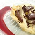 TARTELETTE POIRE/CHOCOLAT