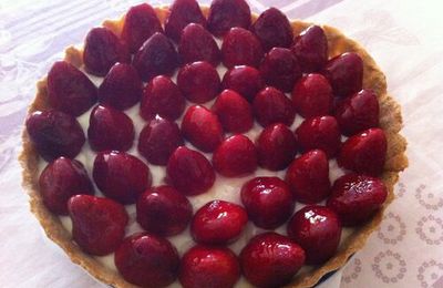 Tarte aux fraises