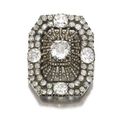 Diamond brooch, Mid 19th Century 