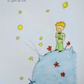 Le petit prince sur la lune