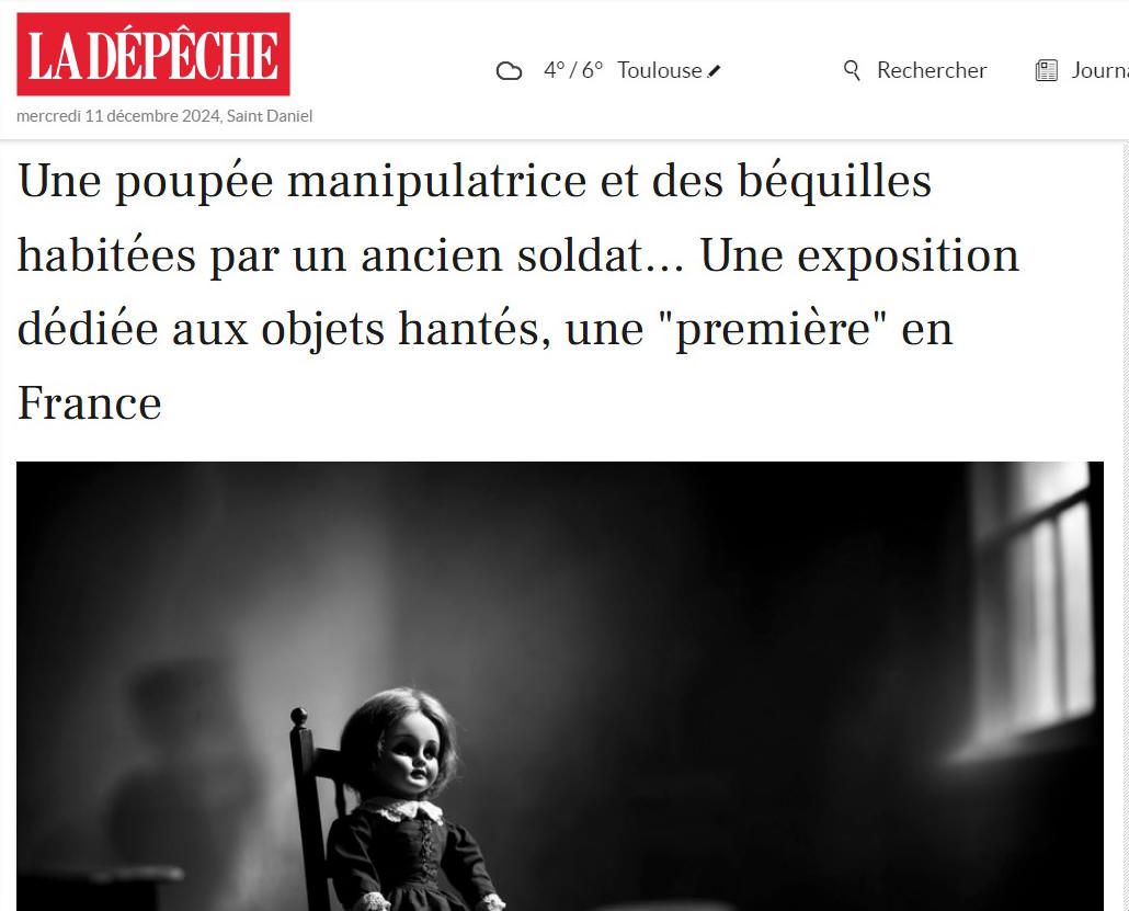 Exposition hantée