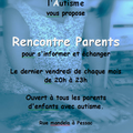 Rencontre parents chaque dernier vendredi du mois