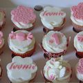 CUPCAKES POUR FETER LES 1 AN DE LA PETITE LEONIE