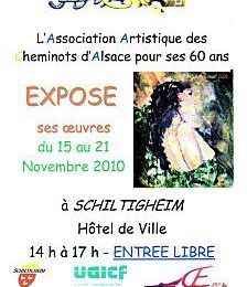 LES 60 ANS DE L'ASSOCIATION ARTISTIQUE DES CHEMINOTS D'ALSACE