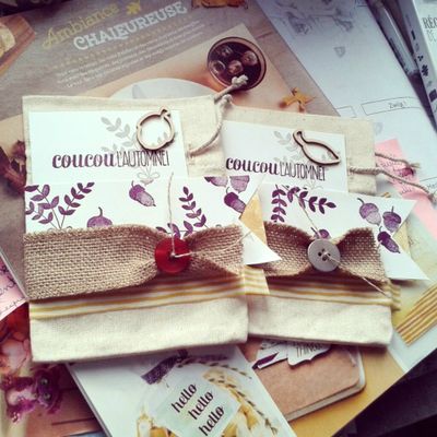 Déco maison pour un repas d'automne