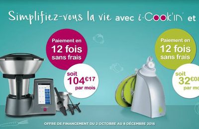 I-COOK'IN EN 12 FOIS SANS FRAIS