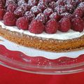 Tarte aux framboises