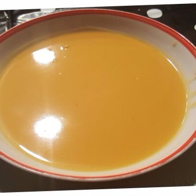 Velouté lentilles corail et patates douces