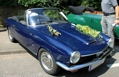 Glas 1300 GT convertible de 1965 (37ème Internationales Oldtimer Meeting de Baden-Baden)