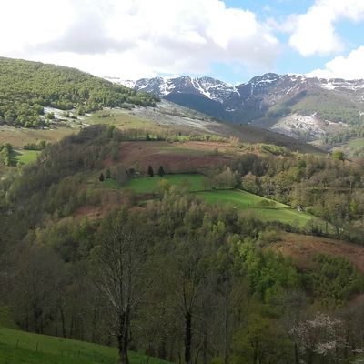 Neige de printemps dans les pyrénées!