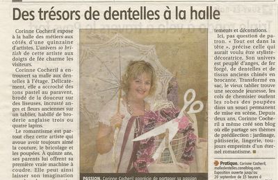 Article de Laurence Desserey du BERRY REPUBLICAIN