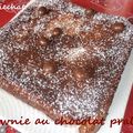 Brownie au chocolat praliné
