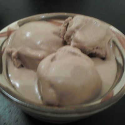 Glace au nutella