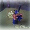 Bouquet de tulipes origami